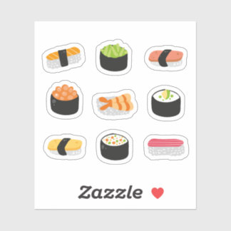 Sushi Klistermärken