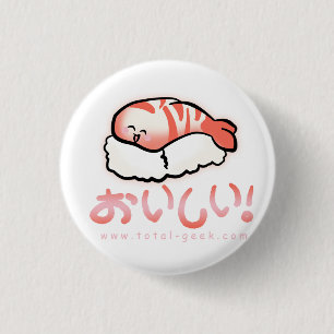 sushi knäppas knapp