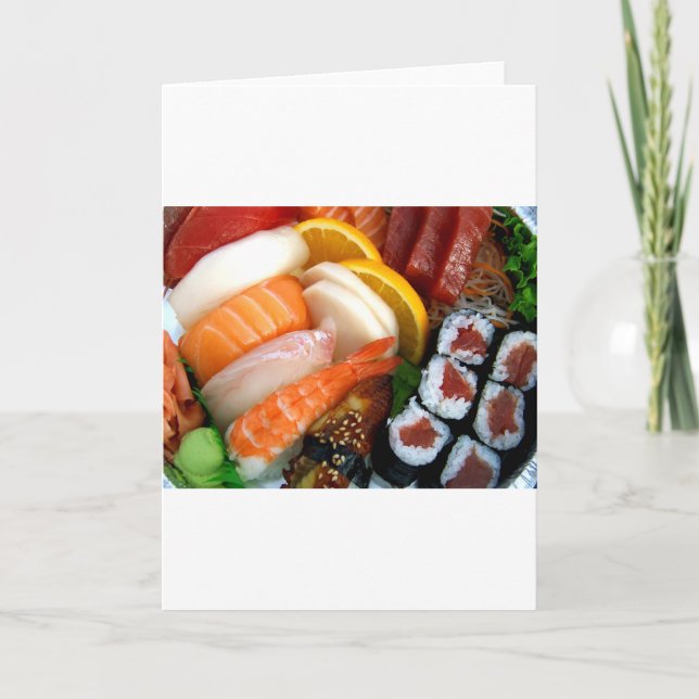 Sushi Kort (Framsida)