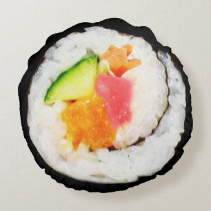 Sushi kudder rund kudde