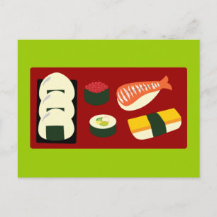 Sushi Kul Vykort