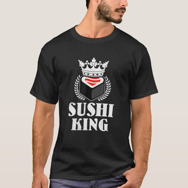 Sushi Kung T Shirt (Framsida)