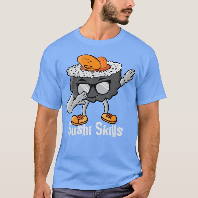 Sushi Lover Gift Men Japanese Cooking Food Sushi f T Shirt (Framsida)