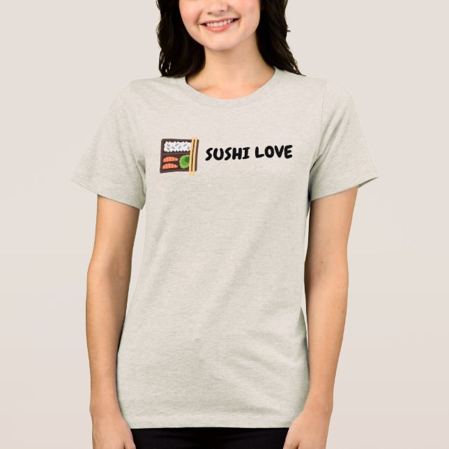 Sushi lover T-shirt (Framsida)