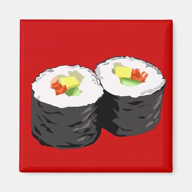 Sushi magnet (Framsidan)