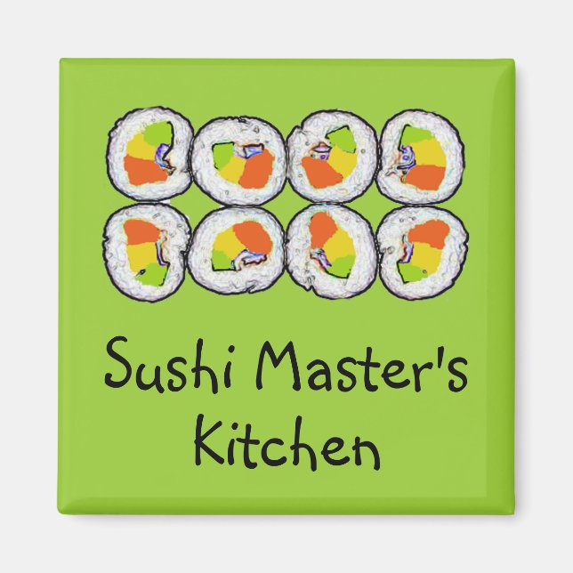 Sushi Master's Magnet (Framsidan)