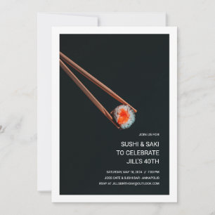 Sushi Middagsfest Inbjudningar