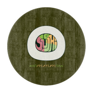 Sushi mmm Glass Skärpta