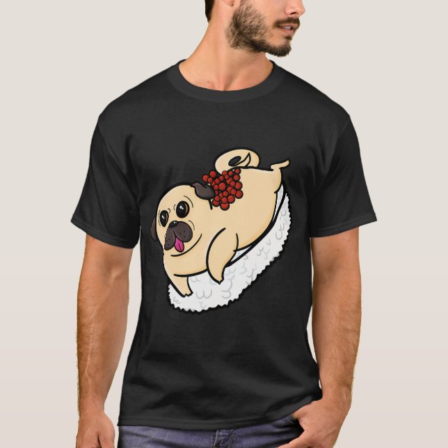 Sushi Mops T Shirt (Framsida)