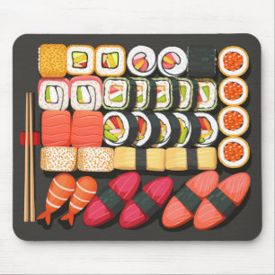 Sushi-musslor, japansk matmussla musmatta