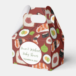 Sushi Neutralt Baby Shower Presentaskar
