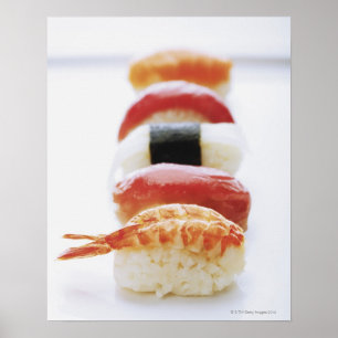 Sushi Nigiri, närbild Poster