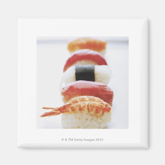 Sushi, Nigiri, närhet Magnet (Framsidan)