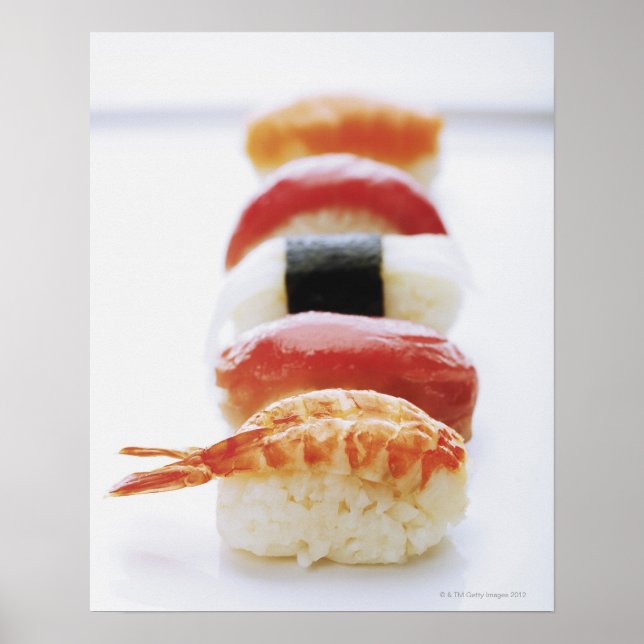 Sushi, Nigiri, närhet Poster (Framsidan)