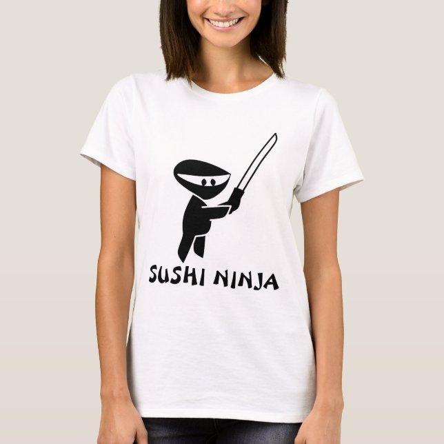 Sushi Ninja T-shirts (Framsida)
