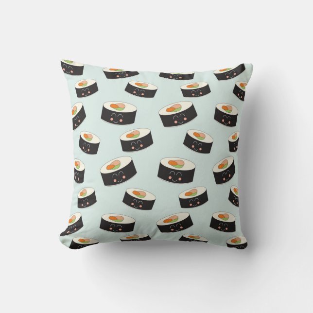 Sushi Novelty Pillow Kudde (Framsida)