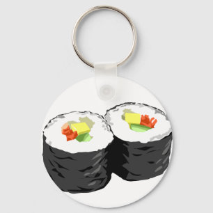 Sushi Nyckelring