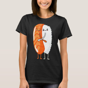 Sushi och Gari Kärlek Suchi och japanska livsmedel T Shirt