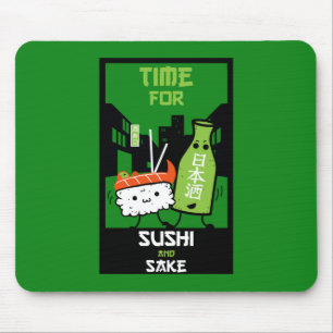Sushi- och kummelfolier musmatta