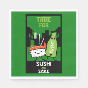 Sushi- och kummelfolier pappersservett