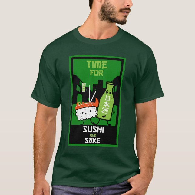 Sushi- och kummelfolier t shirt (Framsida)
