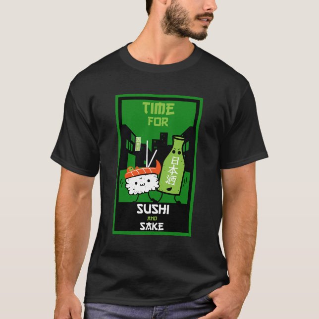 Sushi- och kummelfolier t shirt (Framsida)