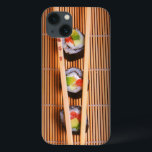 Sushi- och träkäppar<br><div class="desc">Sushi- och träspån © and ® Bigstock® - Med förbehåll för alla Höger.</div>
