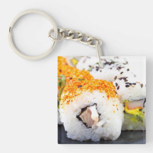 Sushi på en platta