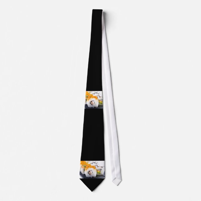 Sushi på en platta slips (Framsida)