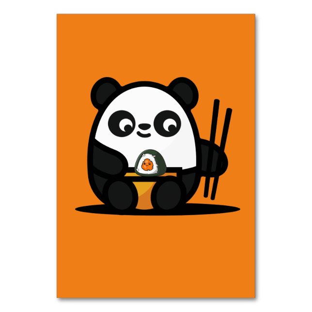 Sushi Panda Bordsnummer (Framsidan)