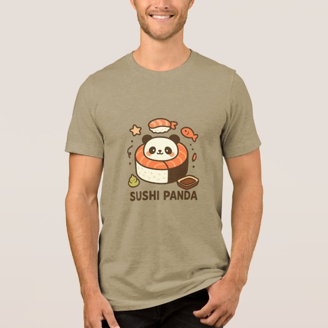 Sushi Panda Tee (Framsida)