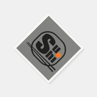 Sushi Papper Napkins Pappersservett