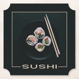 Sushi papper underlägg