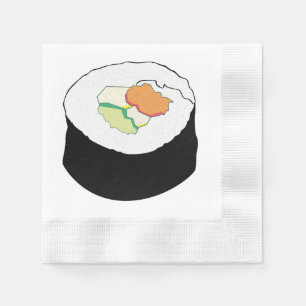 SUSHI PAPPERSSERVETT