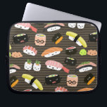 Sushi Party - Sushi Rolls, Sashimi, Wasabi, Ginger Laptop Fodral<br><div class="desc"></div>