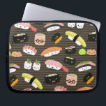 Sushi Party - Sushi Rolls, Sashimi, Wasabi, Ginger Laptop Fodral<br><div class="desc"></div>