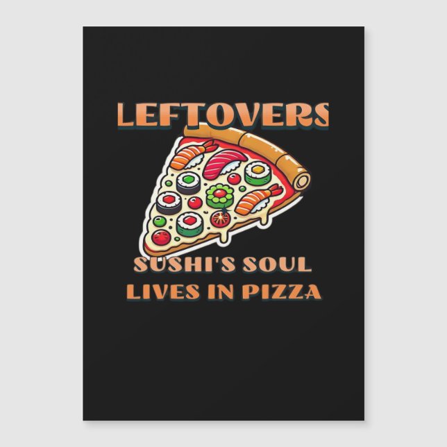 Sushi Pizza Art  - Rester Är För Uppgivare Klassik (Framsida)