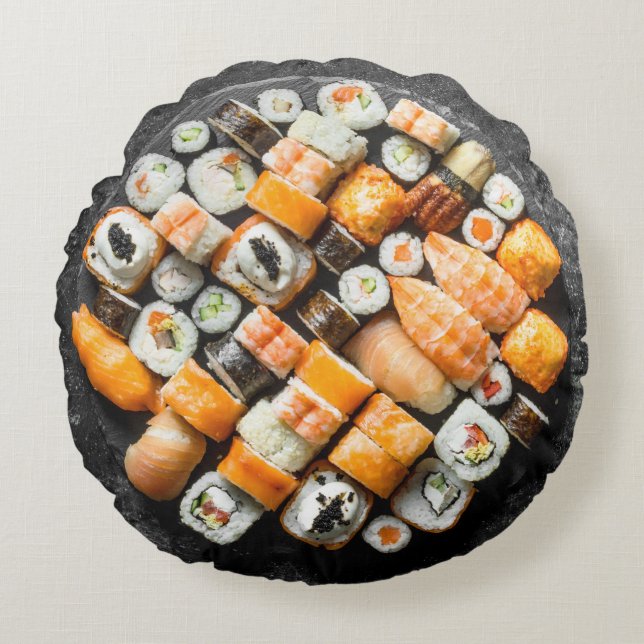 Sushi Platter Dekorativ kudde (Framsidan)