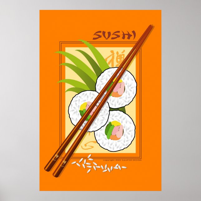Sushi Poster (Framsidan)