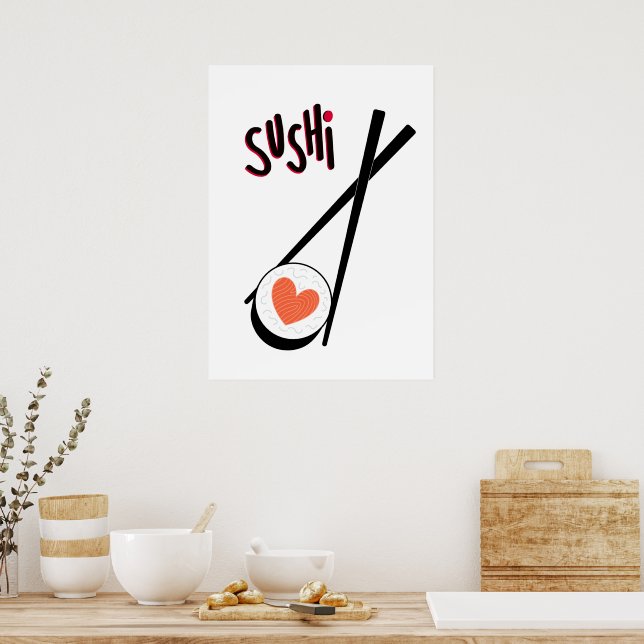 Sushi Poster (Kök)