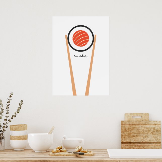 Sushi Poster (Kök)