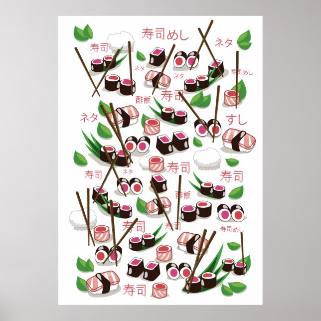 Sushi Poster (Framsidan)