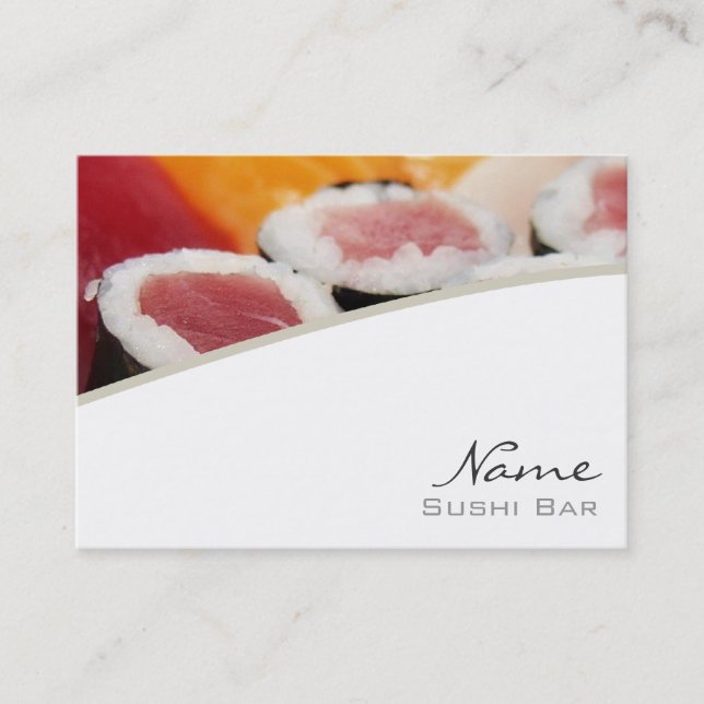 Sushi Pub Affärskort Visitkort (Framsida)