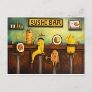 Sushi Pub Vykort