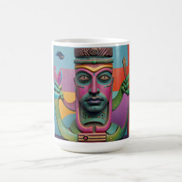 Sushi Radio Tiki Man Kaffemugg