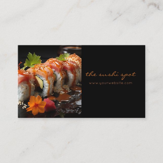 Sushi Restaurang Sushi Kock Namnkort (Framsida)