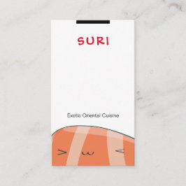 Sushi-restaurang Visitkort