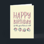 Sushi Roll Cute Food Pun Funny Birthday Kort<br><div class="desc">Lustigt och sött födelsedagskort för dem som slår kärlek och humor. Perfekt för att önska dina vänner och din familj grattis på födelsedagen. Besök vår butik om du vill ha mer födelsedagskort. Du hittar något coola,  humoristiskt och ibland sarkastiskt födelsedagskort för din speciella.</div>