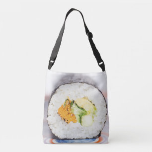 Sushi roll Fish and ris Axelväska