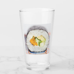 Sushi roll Fish and ris Glaskopp